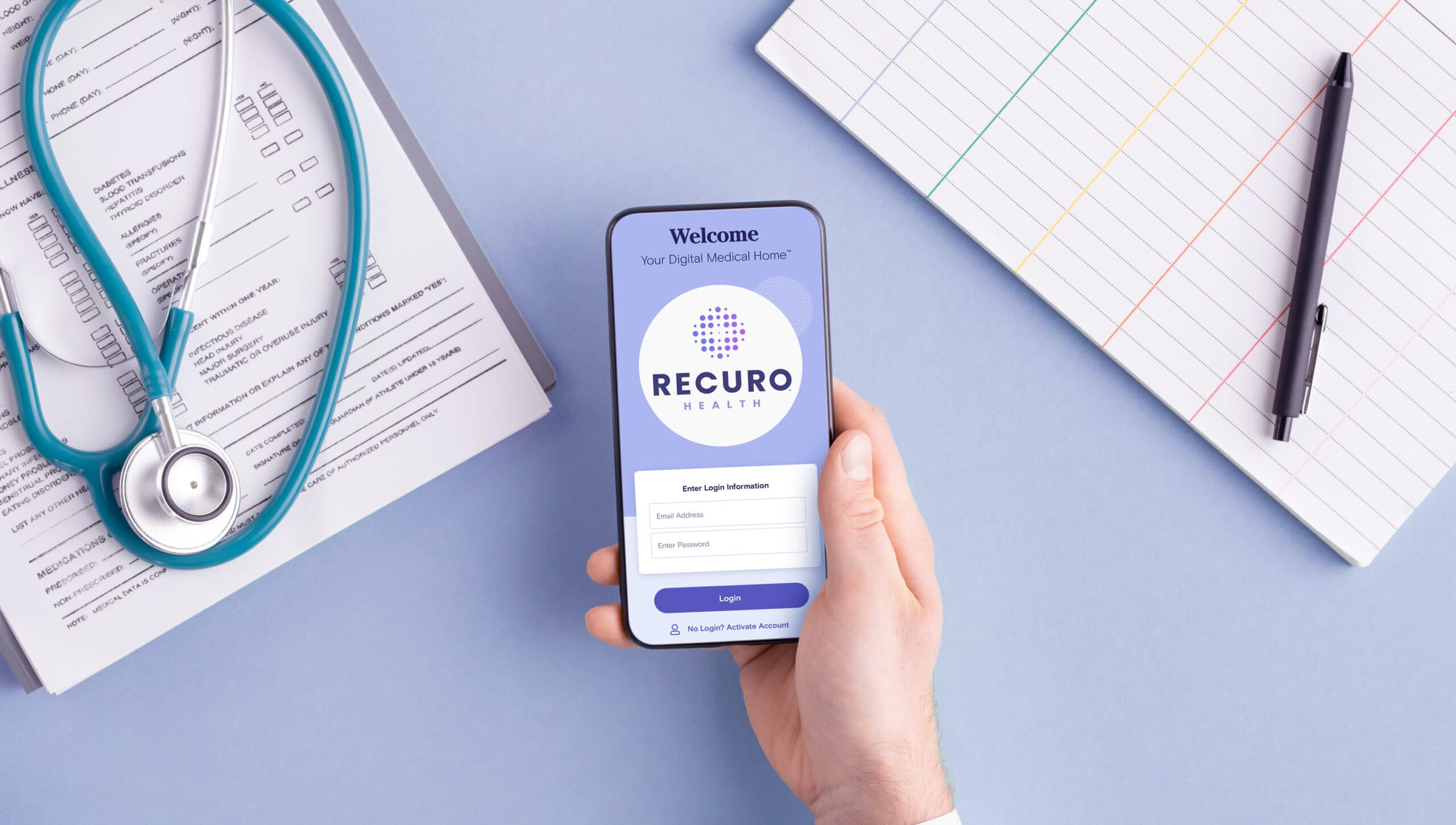 Recuro Health virtual care platform